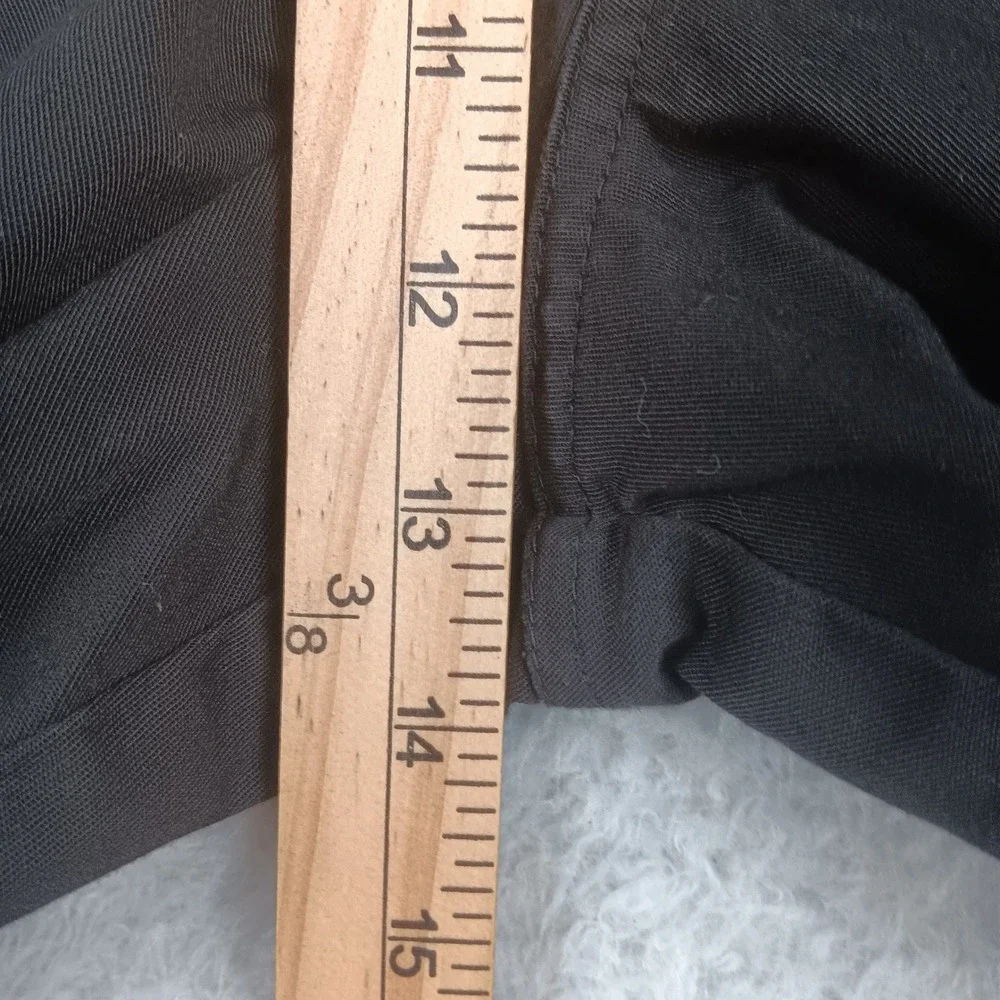 Crest Cargo Pant 20055 Men 36x31 Black Straight Leg Cotton Blend Workwear